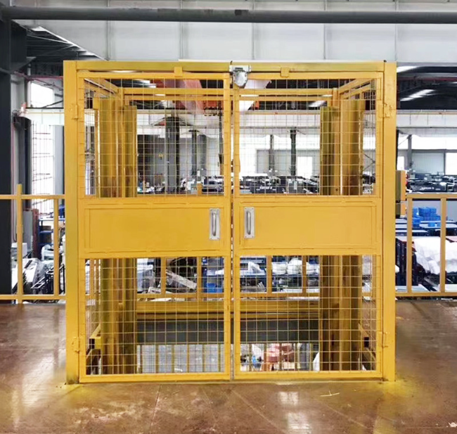 黑河智能导轨式升降机亮相