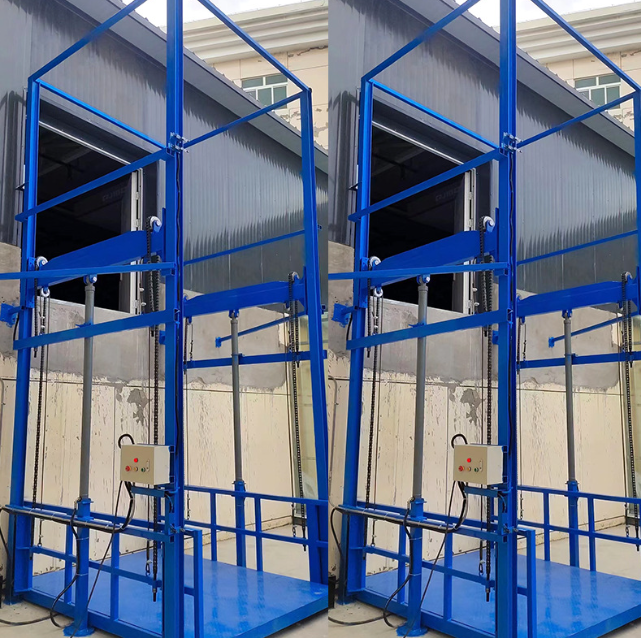 黑河导轨式升降货梯